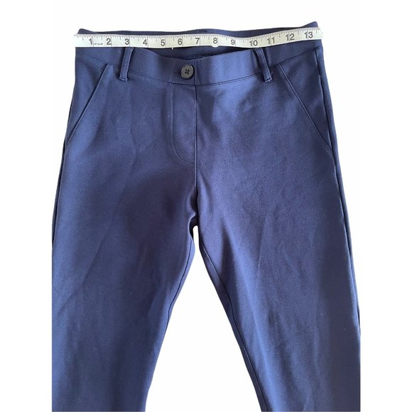 Betabrand Dress Pant Yoga Pants Crop Classic Navy Blue Small W0249 $68 - Picture 7 of 12